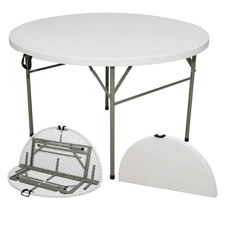 High Quality Luxury Event Outdoor Decoration Use HDPE Round Table For Sale