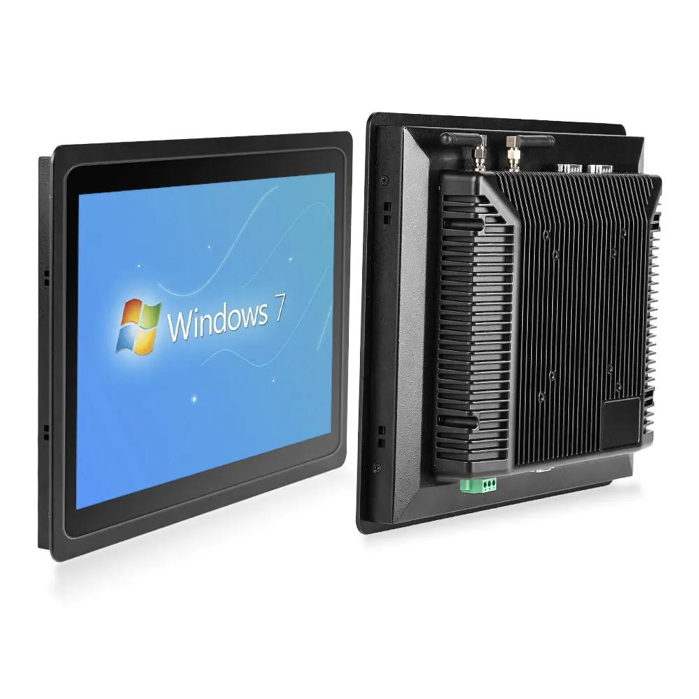 Touch Screen Monitor Industrial Lcd Monitor Fanless Automation Pc With Quad Core 20ghz Cpu Industrial Panel Pc I3 I5 I7
