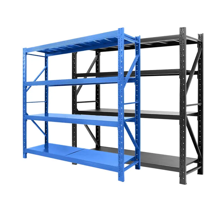 Custom movable long span shelves  Multi-Layers detachable Selective Pallet Rack with Wheels for Manufacture Factory