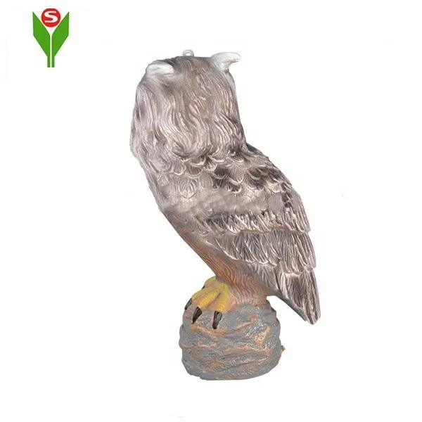 Plastic Garden Owl Scarecrow Decoy for Scaring the  Birds
