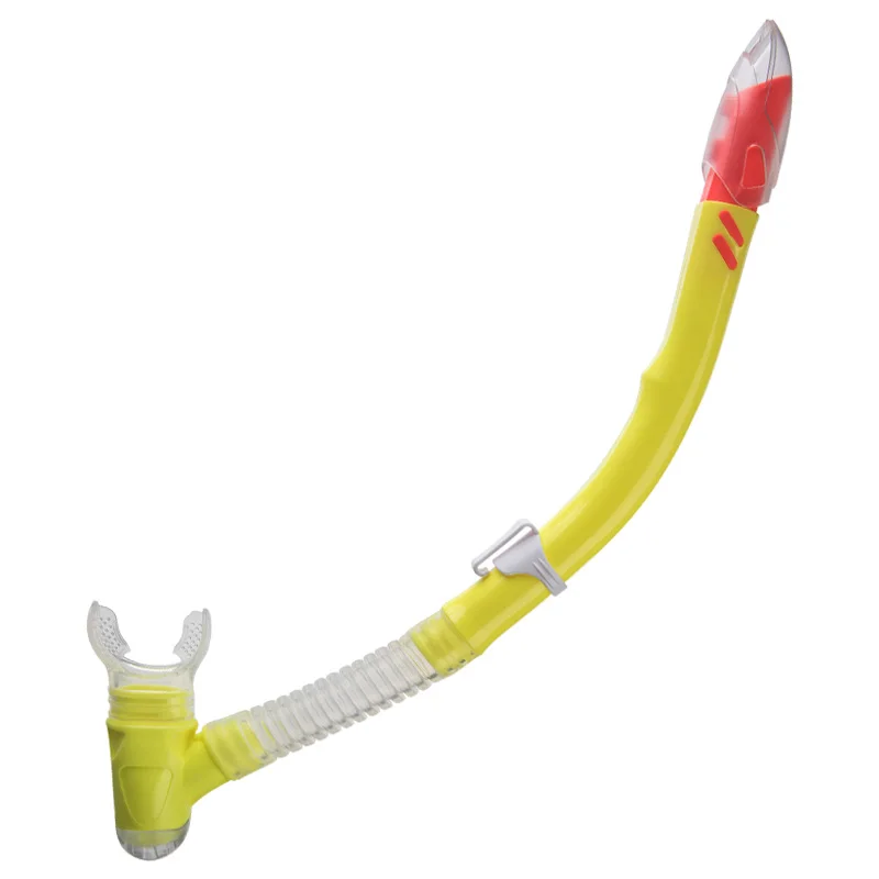 Safety Swimming and Diving Silicone Snorkel Semi-dry PVC tube Silicone Hose and Mouth Piece Snorkel for Adults