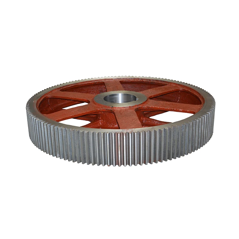 China factory manufacturing alloy steel CNC lathe machining gear ball mill parts forged steel pinion spur gear