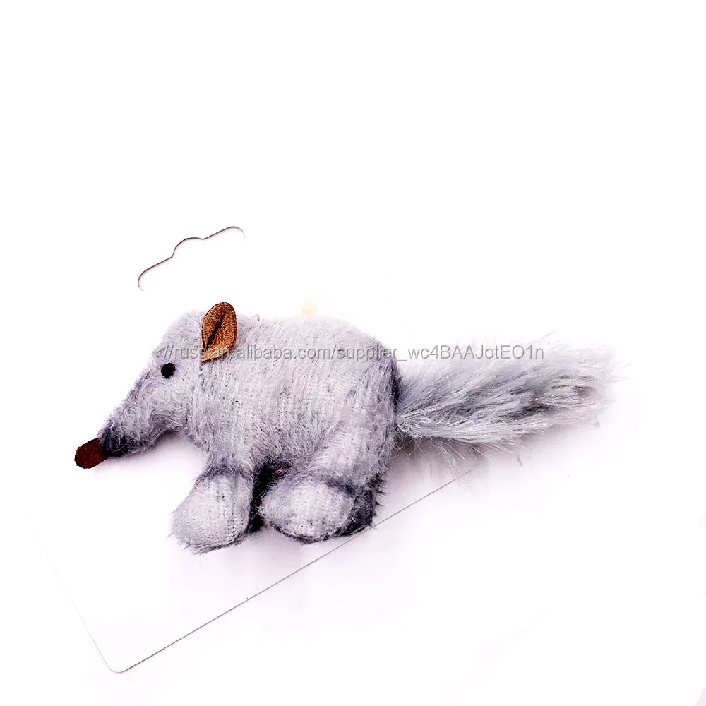 Оптовая продажа органические царапины chaser полиэстер Слон Форма кошка игрушки