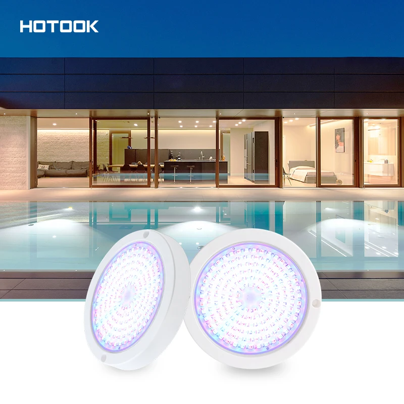 IP68 Waterproof 10W Aquarium Spa DC 12V Resin filled PC Swimming Pool Light Small Size Wall Mounted Pool Lights Led Underwater