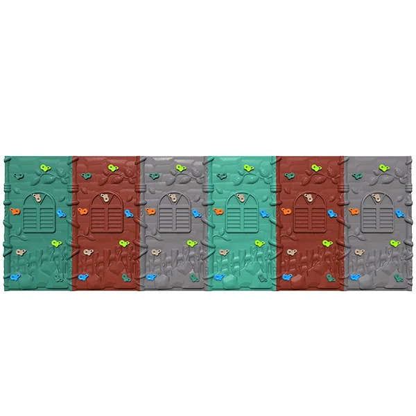 Used indoor and outdoor climbing wall rock climbing structure 120*240cm
