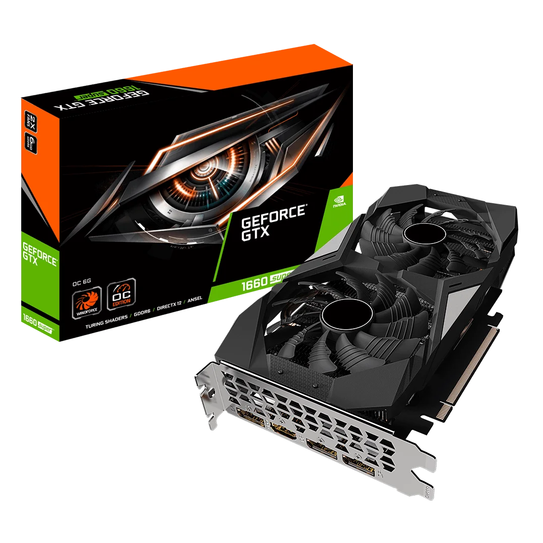Игровая видеокарта lhr 1660 s non LHR GTX SUPER OC 6G GDDR6
