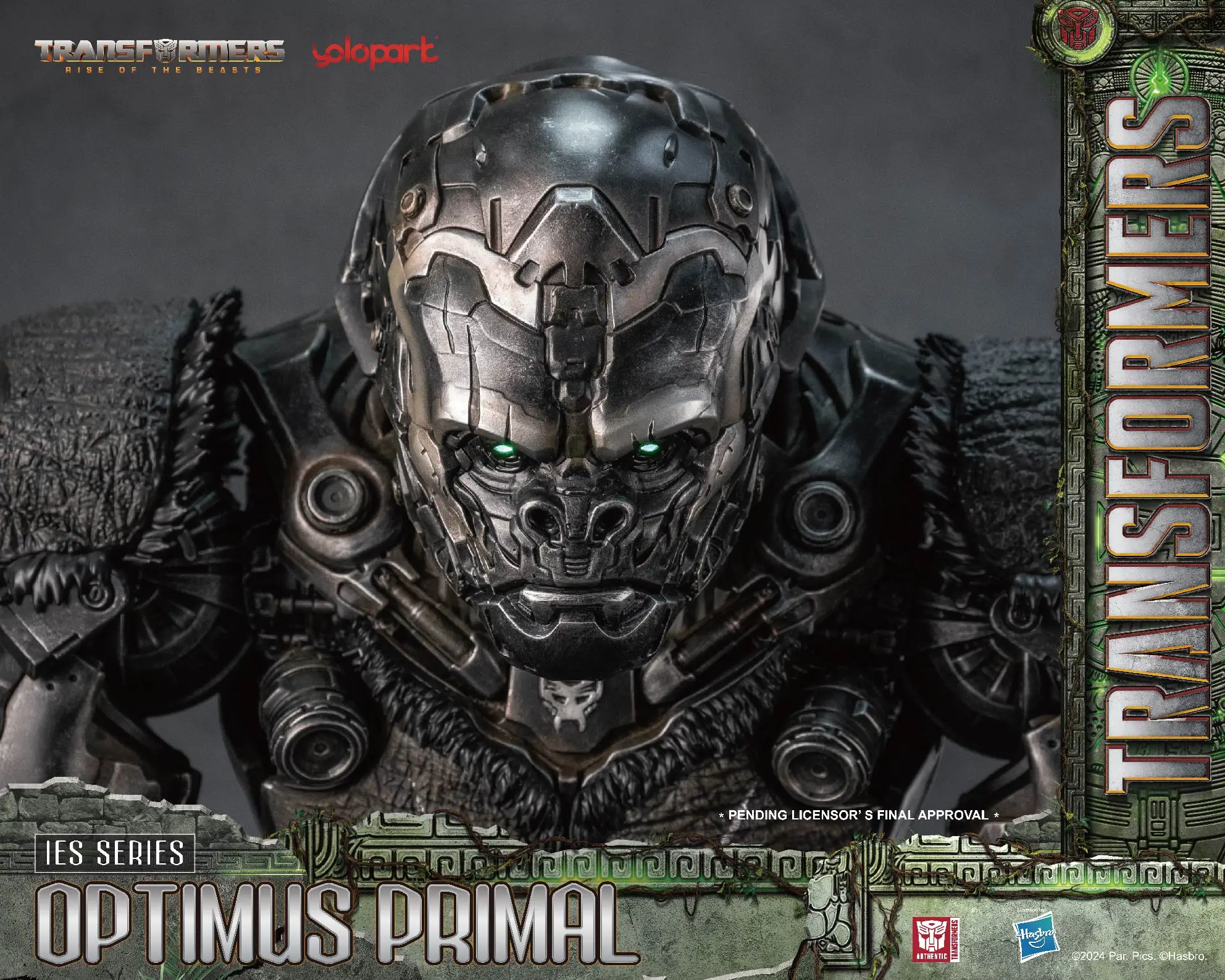 Transformers: Rise of the Beasts IES Series 62cm Optimus Primal - Deluxe Version