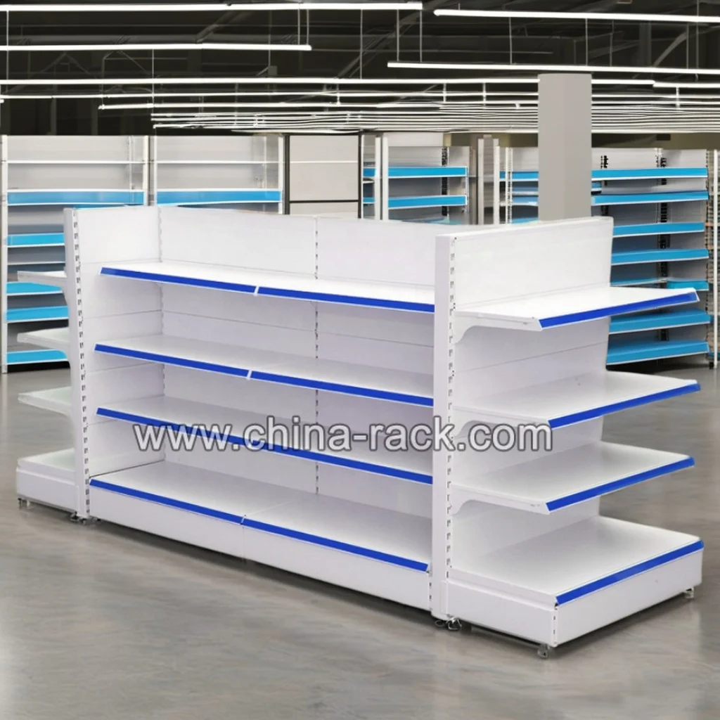 China Factory Supermarket Shelf Gondola Shelves Display Cabinets for Supermarket/Hypermarket/Grocery Store/Shopping Mall