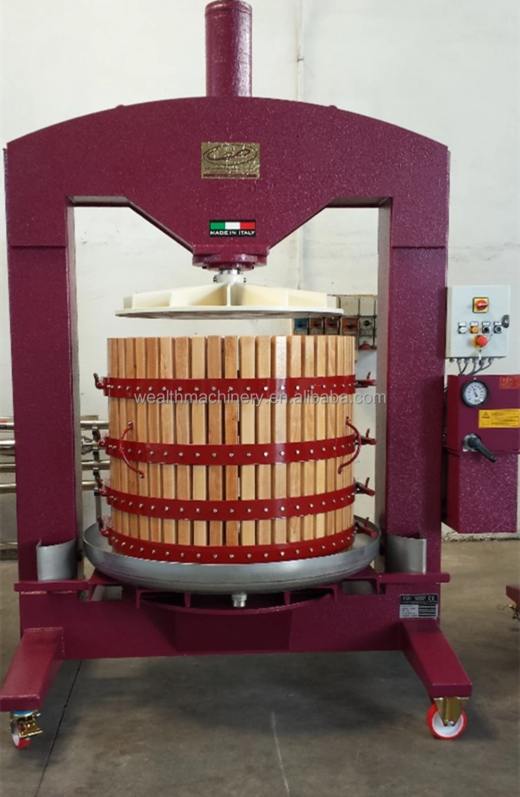 Commercial hydraulic carrot juice press machine Industrial Cold Press Juicer Basket Type Ice Grape Wine Press Machine