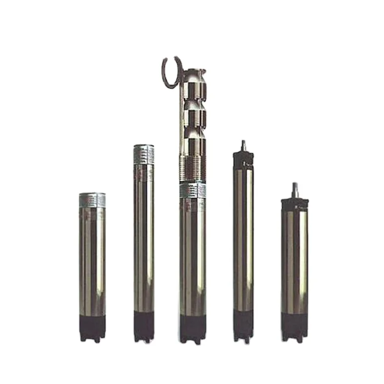 12TS200-4 12SJ200-4 12SP200-4 12 inch 200T/h 4-stage Multistage Submersible Super Centrifugal Stainless Steel Deep Well Pump OEM
