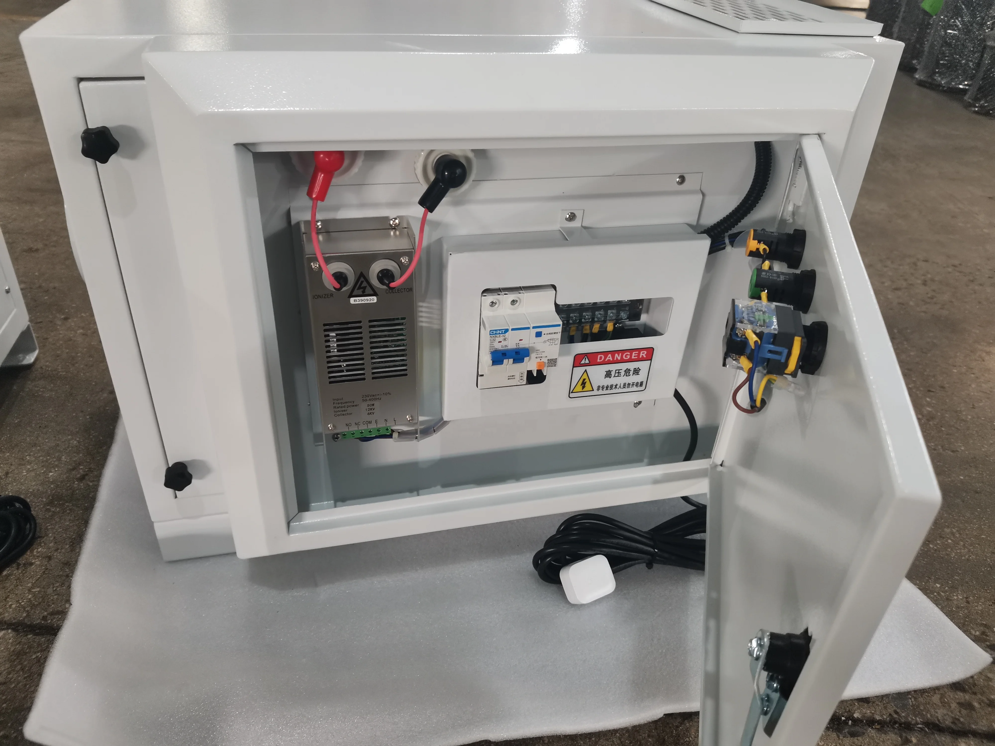 Industrial electrostatic oil mist collector,oil fume exhaust purifier air cleaning equipment