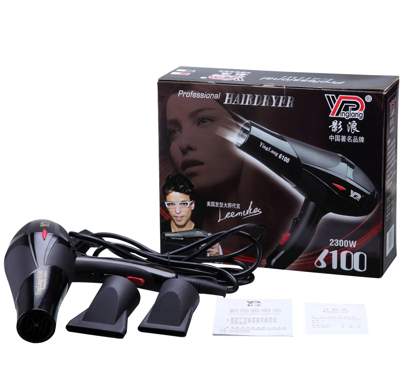 Salon One Step Volume Hair Styler Brush Blow Dryer 2400w Hot Air Brush Electric Blow One Step Hair Dryer Brush Popular Black OEM