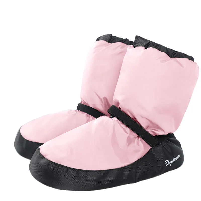 Pink warm up Ballet Dance Boots winter women Dance Ballet Point Warm Ballerina Boots teacher