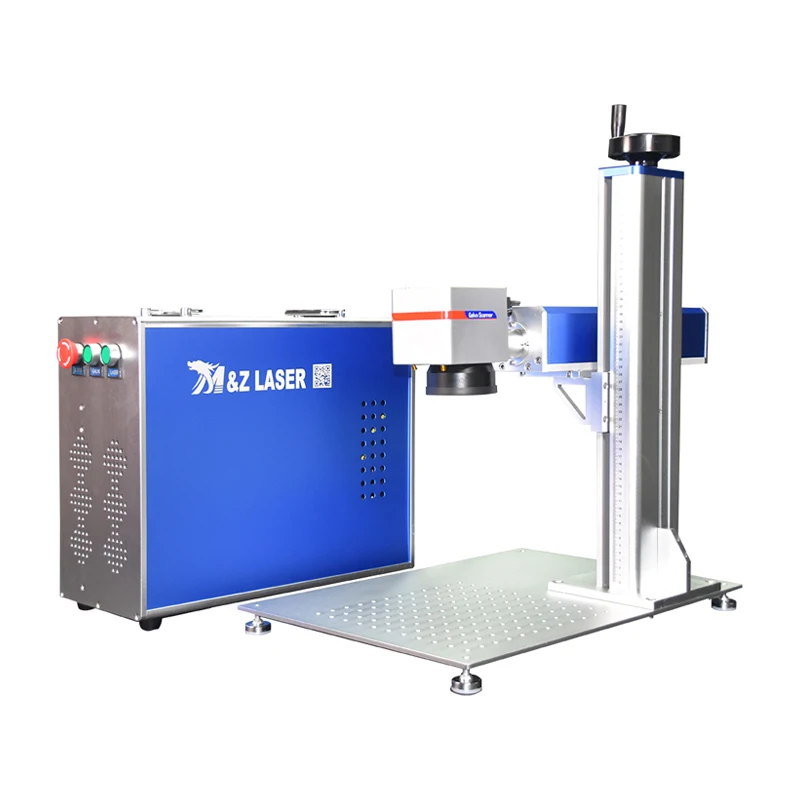 Portable 20w 30w 50w mini mopa fiber laser jewelry cutting printer marking engraving machine maquina fiber laser