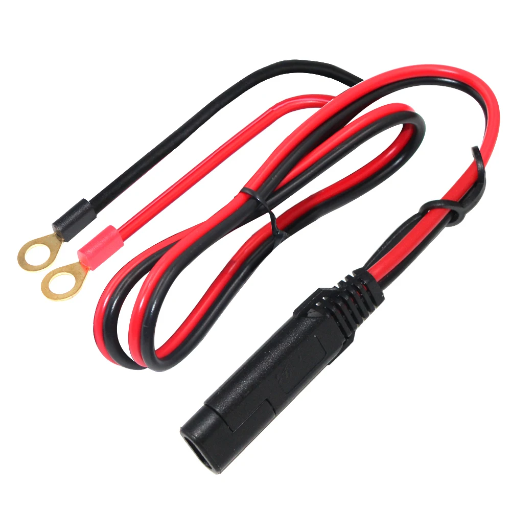 12 ~ 24V SPT-2 16 AWG SAE Аллигатор зажимы типа «крокодил» (провод кабеля DC провода для запуска АКБ от внешнего