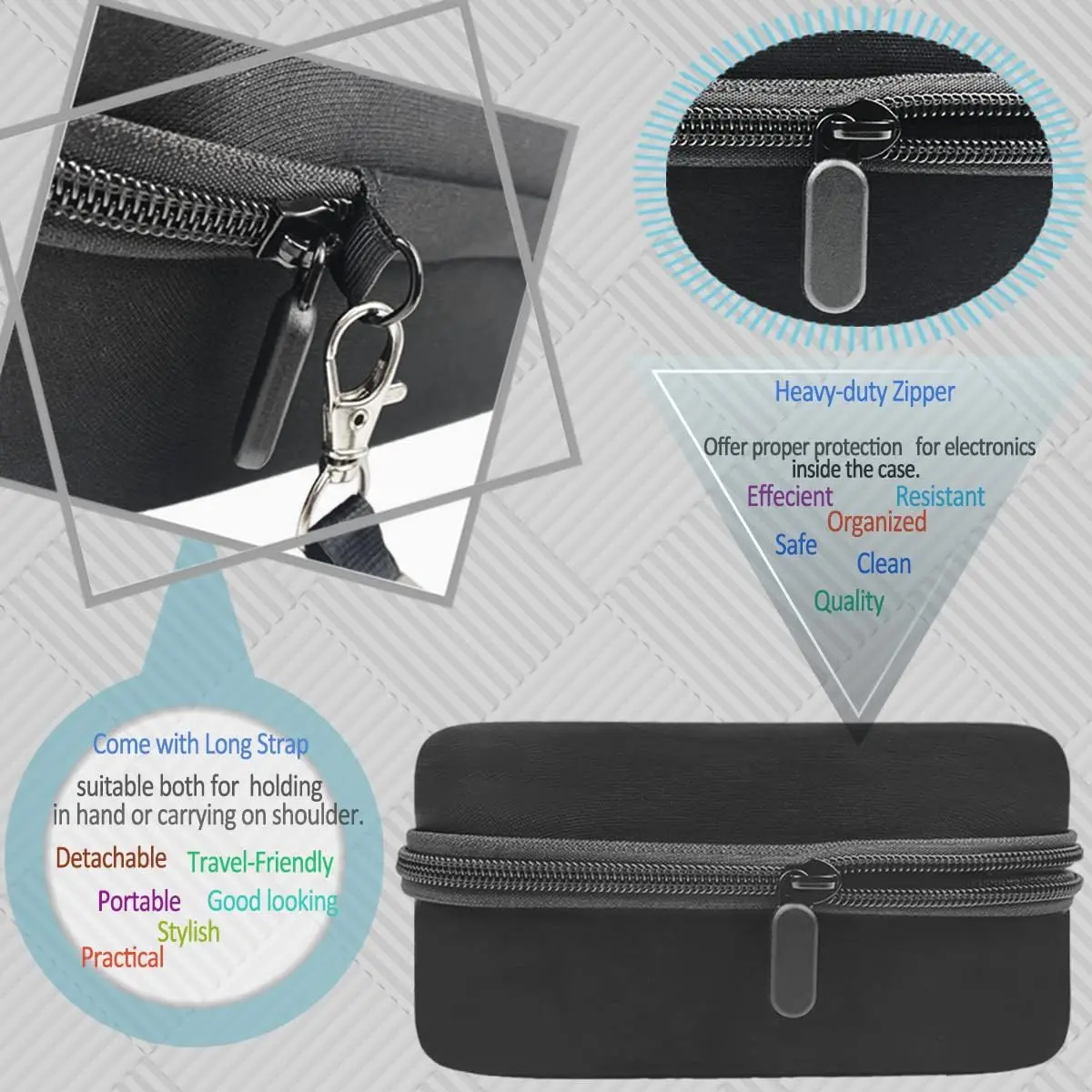 USB Flash Drive EVA Case Memory Card EVA Case EVA Storage Case for USB Drives