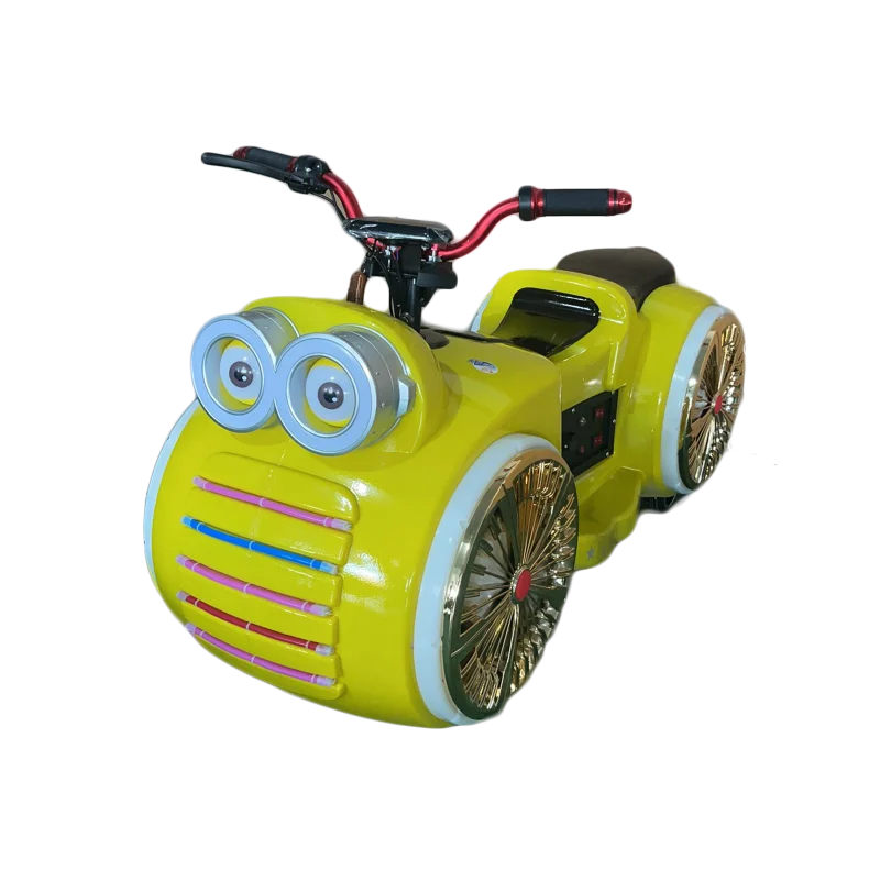 Shopping Mall Children Ride Motorcycle Customized Electric Amusement Kid Motorcycle Bumper Car Happy Car