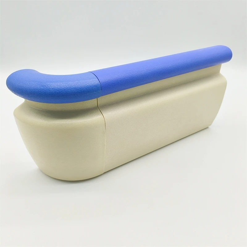 Hospital disabled anticollision balustrades Wall mounted aluminium pvc cover handrails