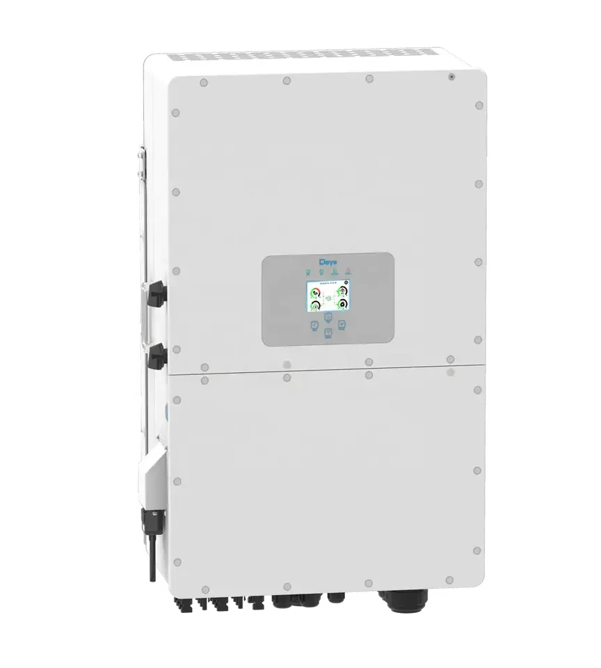 Deye Europe Warehouse 30kw 50kw High Voltage Pv Inverter Sun- 25/30/40/50K-SG01HP3-EU-BM4 Three Phase Hybrid Solar Inverter