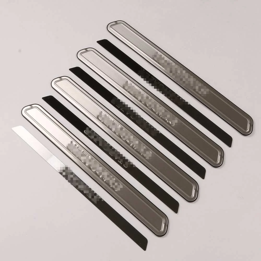 WZXD New Arrival Car Chrome Door Sill Guards  Door Sill Plate Exterior Accessories For Hyundai Stargazer 2023
