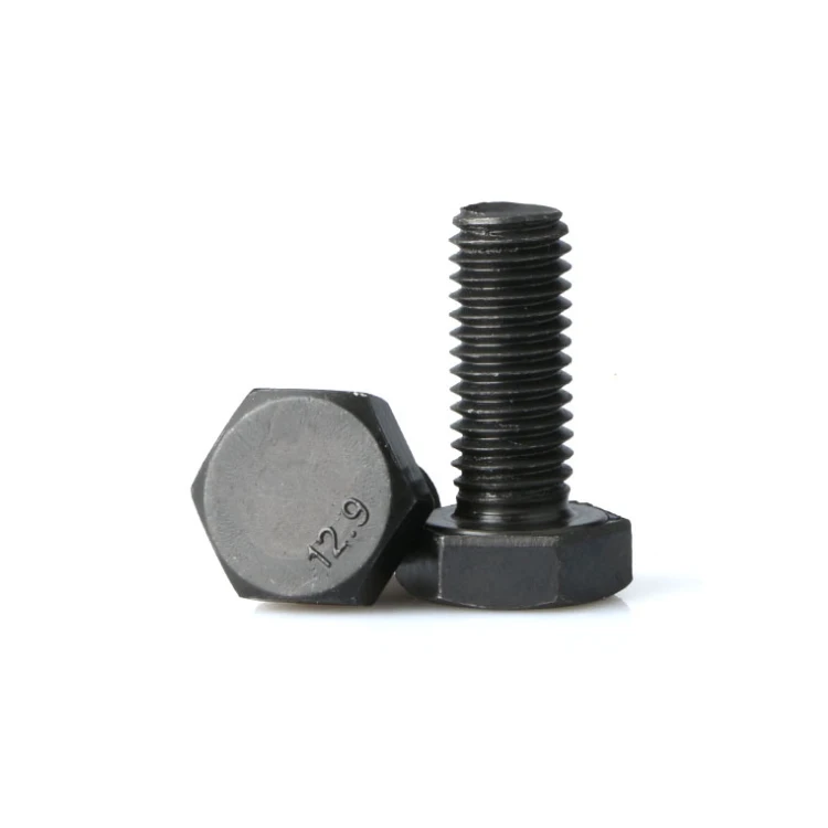 China manufacturing wholesale price grade 8.8 bolt and nut screw washer DIN931 DIN933 metric galvanized hex bolt