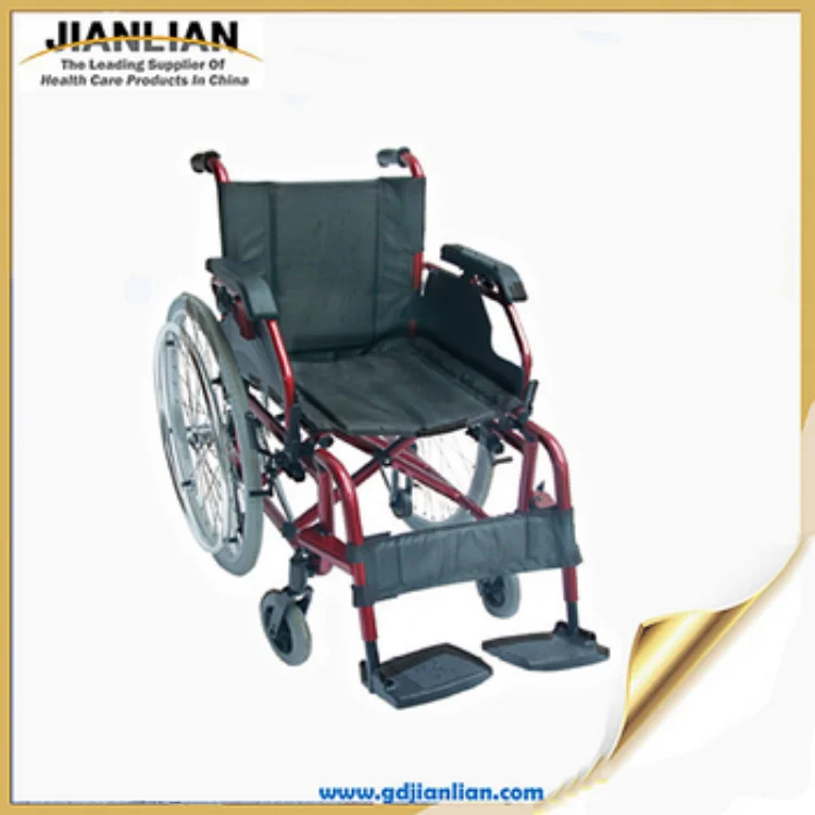 Hot Selling New Wheelchair Lightweight Customized Manual Aluminum Wheelchair