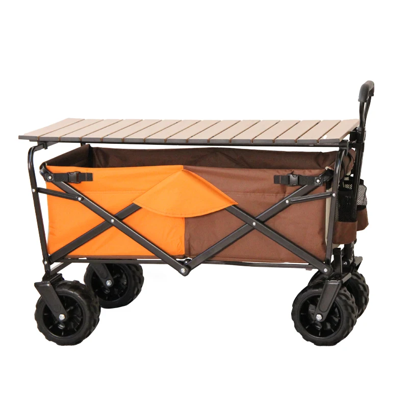 Cheap Tool Carts Camping Canvas Wholesale Beach Collapsible Folding Utility  Wheelbarrows Dump Cart Wagon