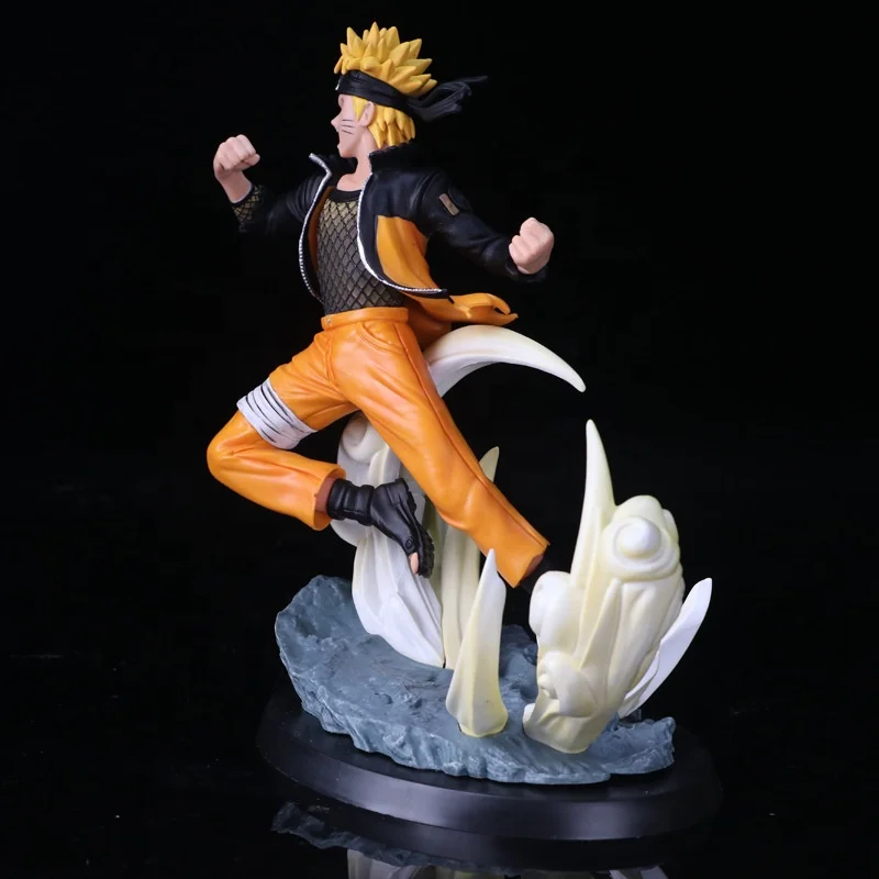 T Club Tsume Ultimate Storm Naturo VS Sasuke Battle Statue Decoration Boxed  Action Figure Toys
