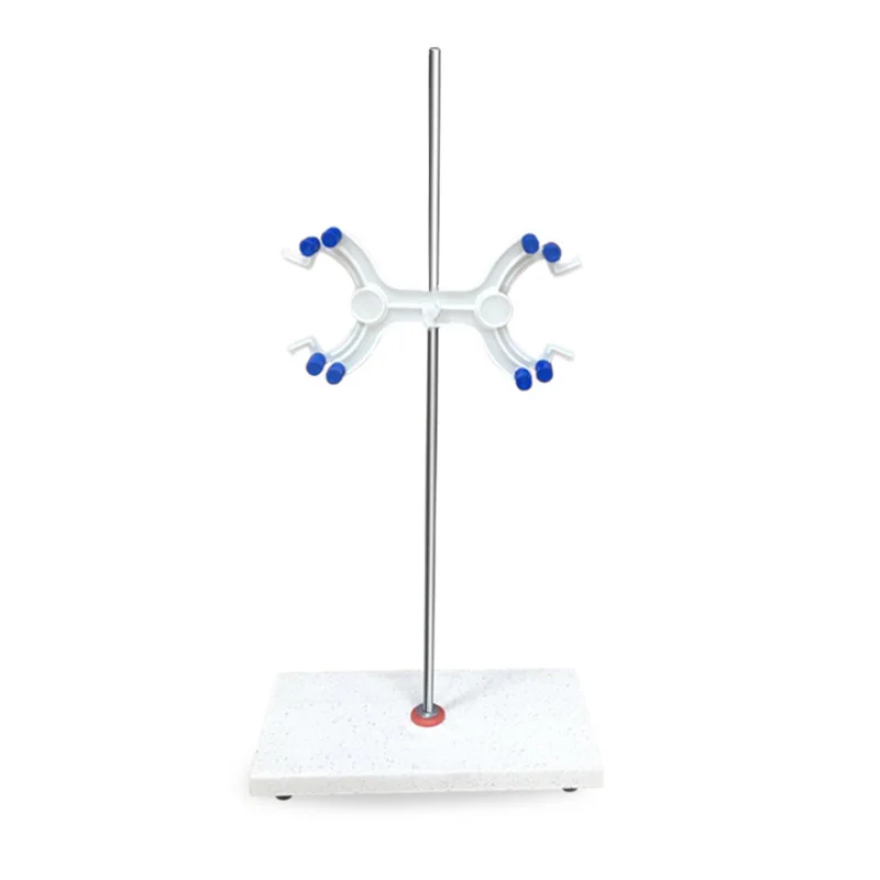 Laboratory Plastic/Aluminum Burette Attaching Clamp Double-Buret Clamp