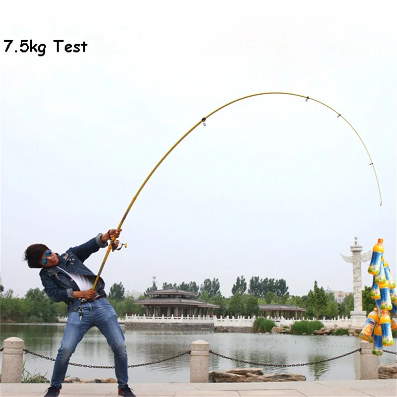 Удочка Rikimaru с длинными секциями из углеродного волокна, гибкая, 3,9 м/4,5 м/5,4 м, Удочка Для турнира