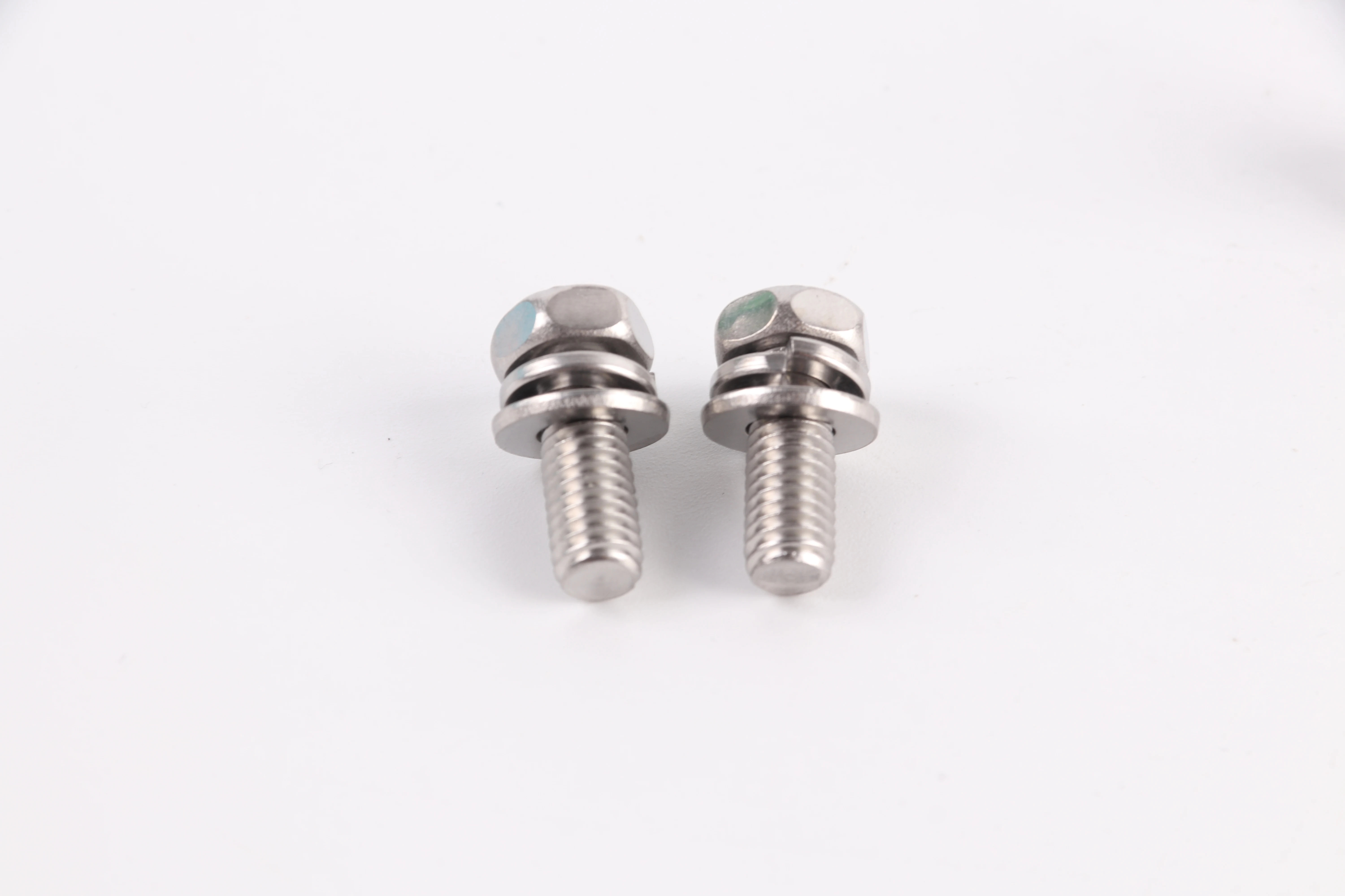 6mm 8mm 12mm 14mm 15mm Stainless Steel Hexagonal Bolts With Gaskets Zinc Plain Outer Hexagonal Bolt