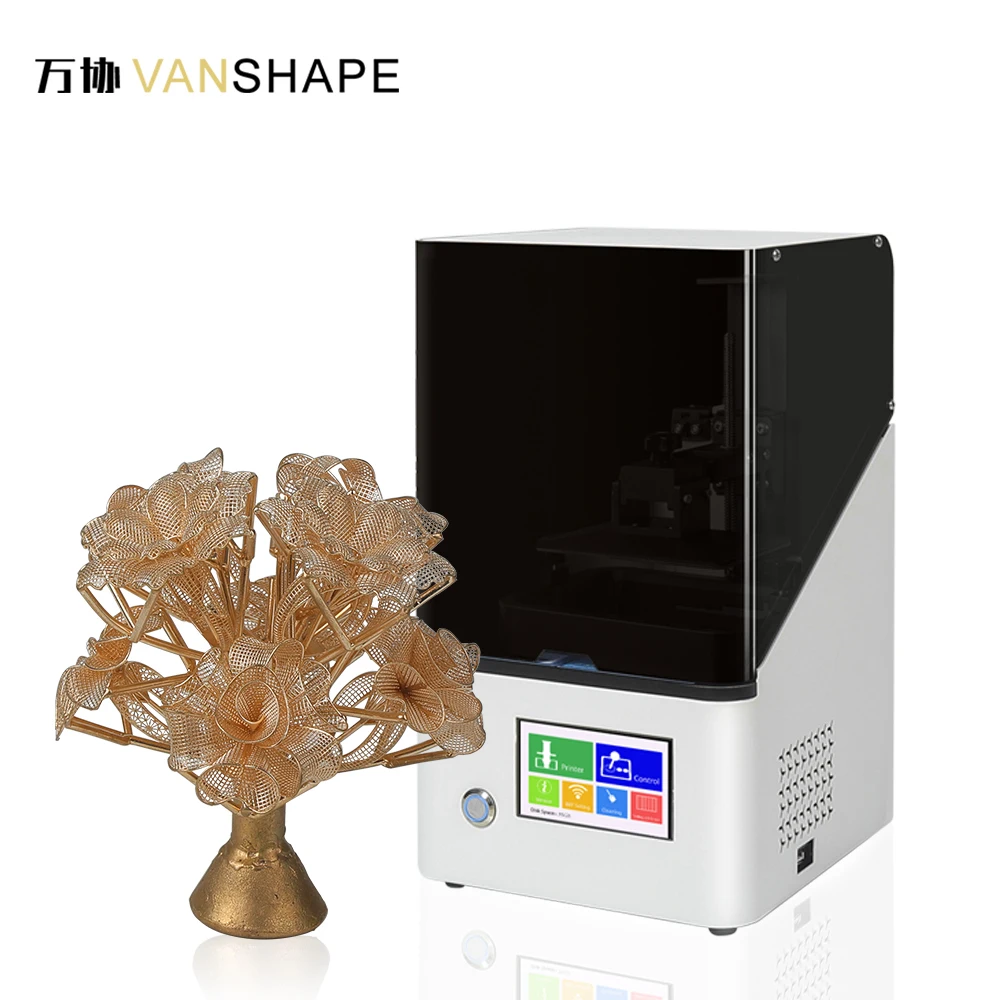  Цифровой Высокоточный 3D-принтер Vanshape Фоточувствительный полимерный светоотверждающий ЖК-дисплей