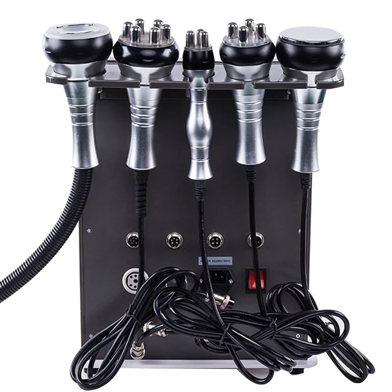 2021 Новый портативный 5 в 1 RF кавитация и радиочастота S Форма Savitation машина с кавитационным гелем для