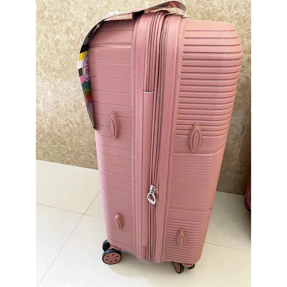 Travel Essentials Good Quality 7 Piece Light Weight Travelling Bags Luggage Trolley Set Suitcase