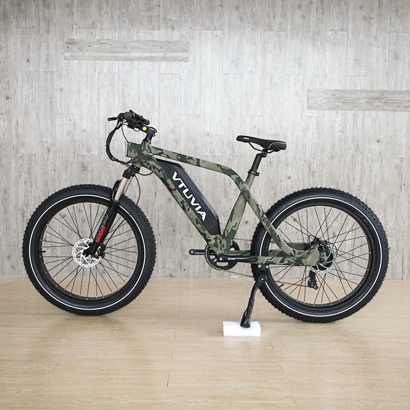 VTUVIA SN100 250W 750W 36V 48V Ebike european warehouse hot sale mountain fat tire 26 inch electric bicycle ebike