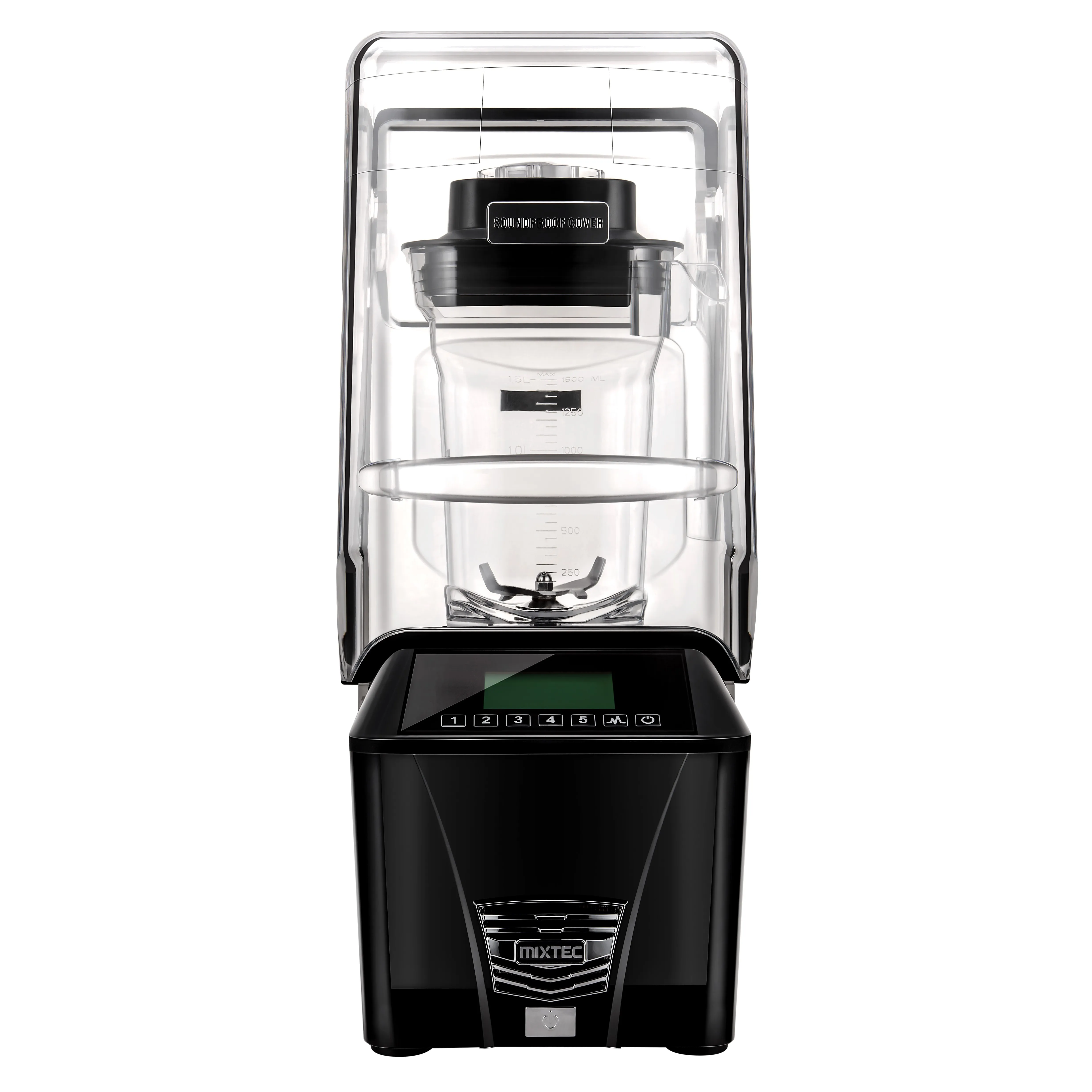 MIXTEC MS-E586Q Professional High Power Pure Copper Motor Smoothie Blender WIth Soundproof Cover