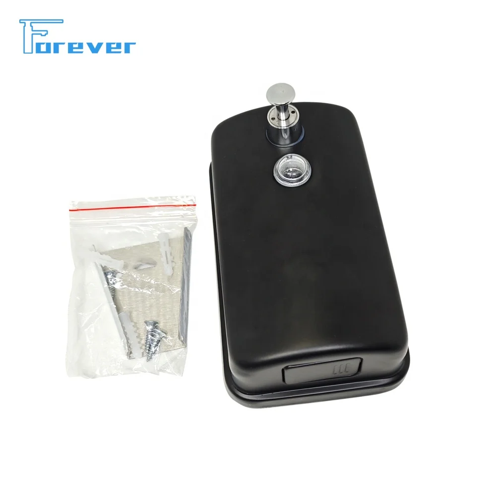 Hot Sell 201/304 Stainless Steel Manual Soap Dispenser 500ml 800ml 1000ml for Hotel Home Bathroom and Kitchen Hands Cleaning