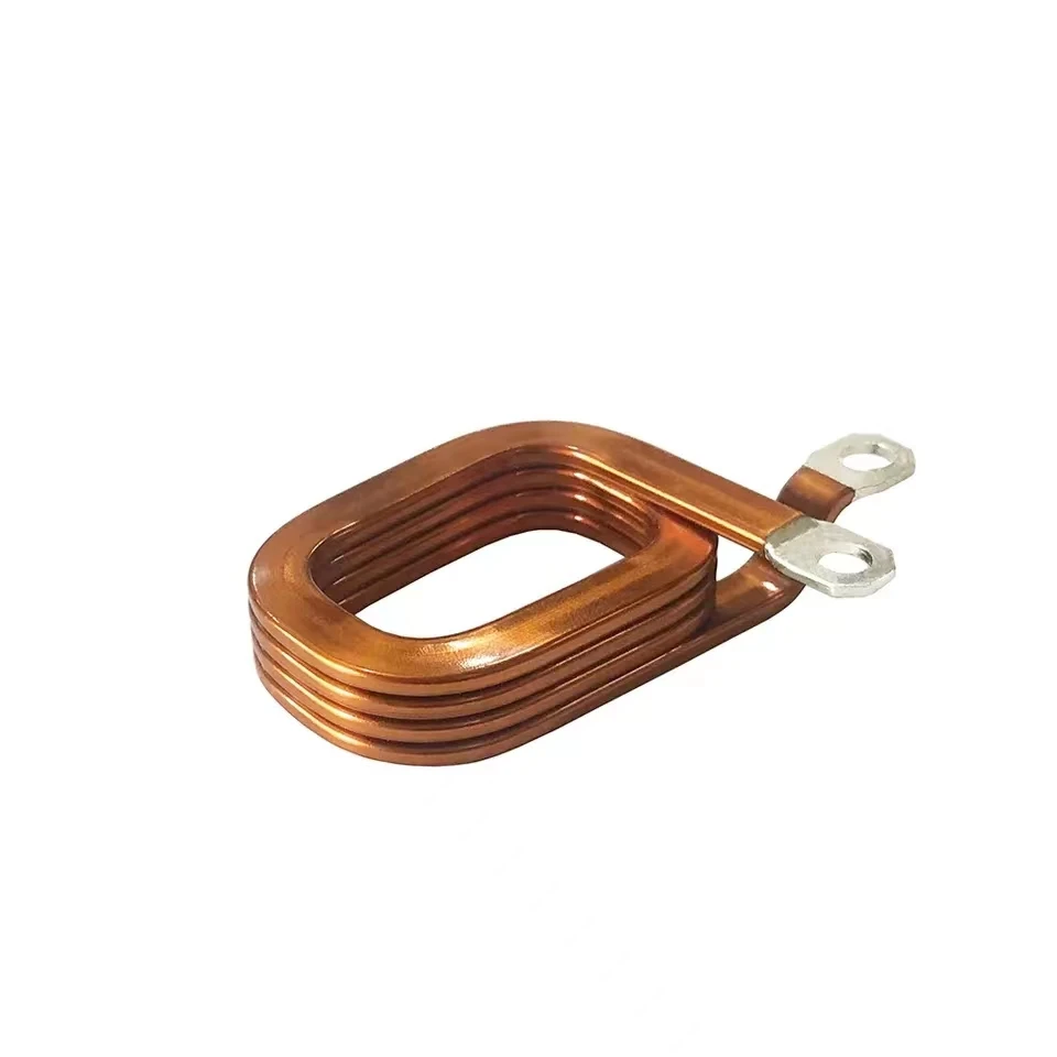 air coil flat copper wire inductor coil Photovoltaic inverter coil