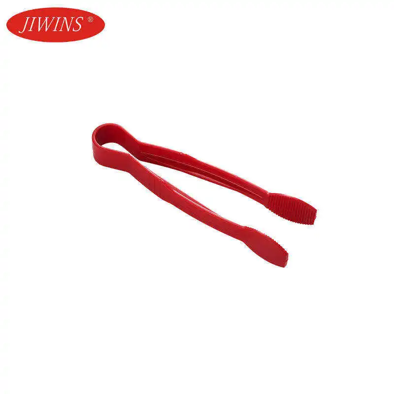 Factory Wholesale High Quality Plastic Serving Flat Tongs Food Tongs For Buffet Restaurant