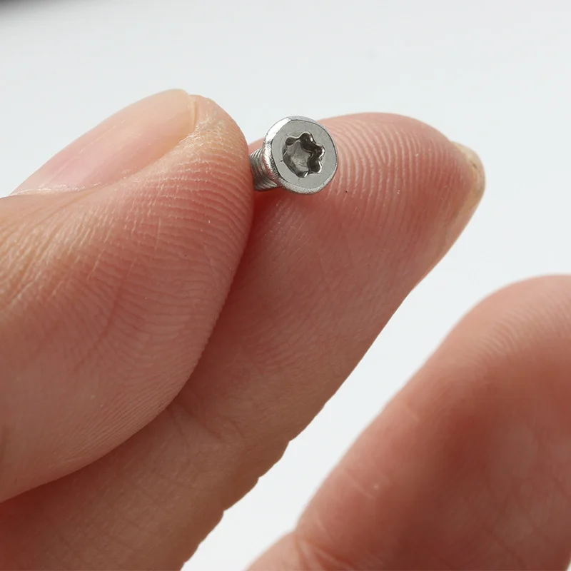 ISO14581 M2.5*6 Hexalobular Socket Countersunk Flat Head Screws Machine Screw Torx Screws