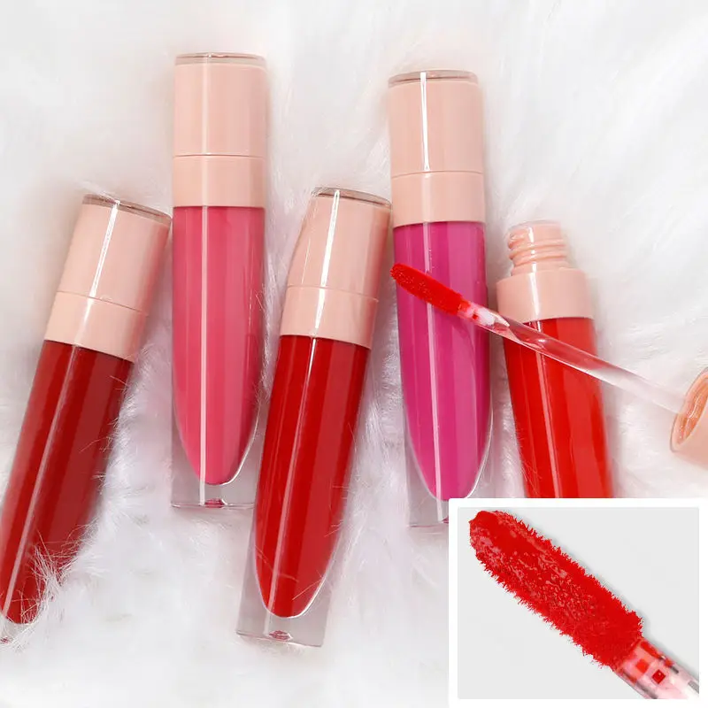 Private Label Nude Matte Vegan Liquid Lipstick Bulk Waterproof  Wholesale lip gloss