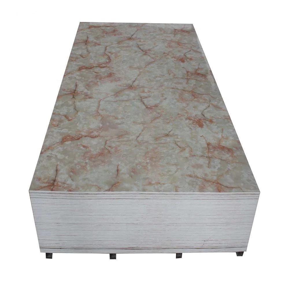 High Gloss PVC Imitation marble sheet faux marble wall panels