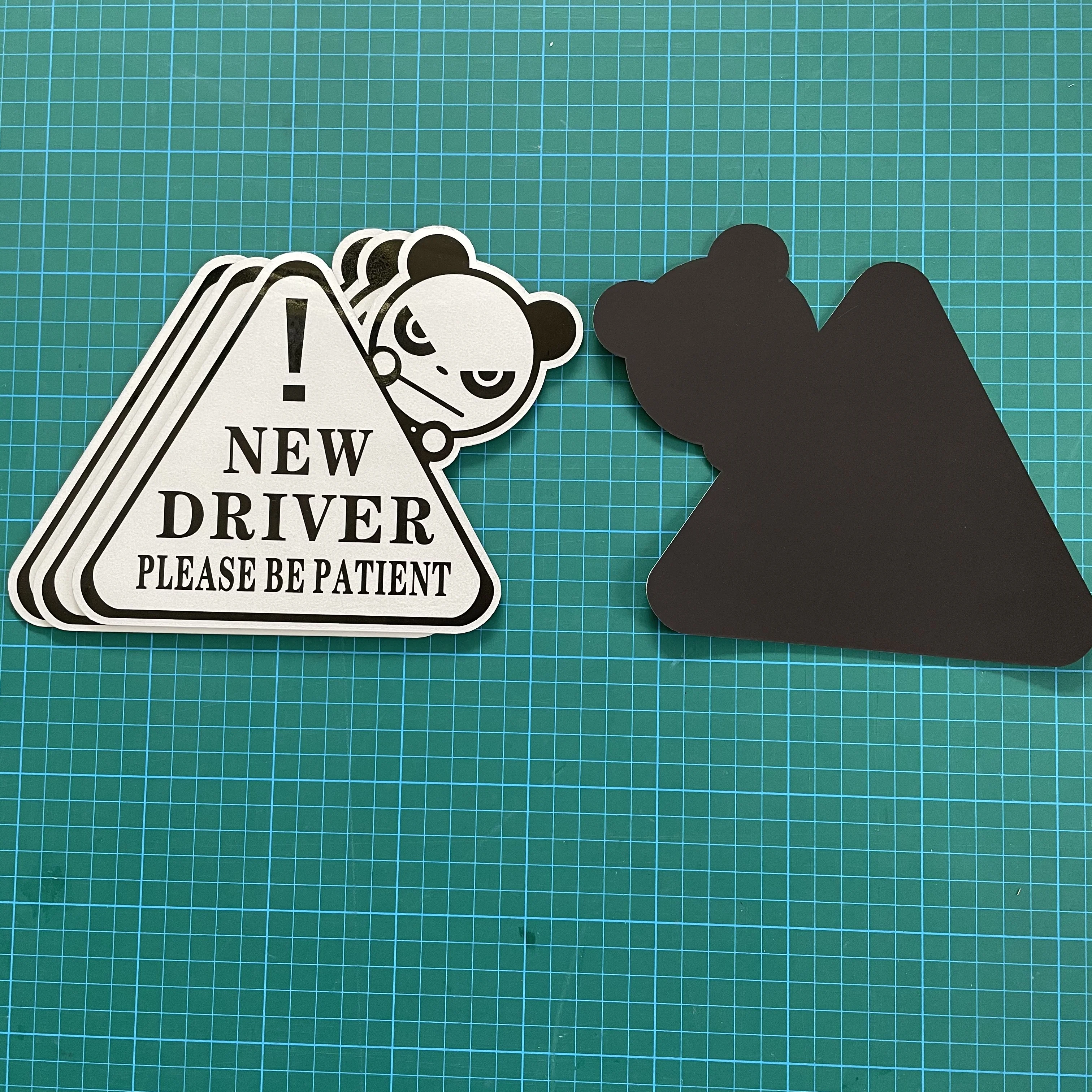 Customized Water-Proof Magnetic Car Sticker New Driver Baby in Car Magnets Custom Printing