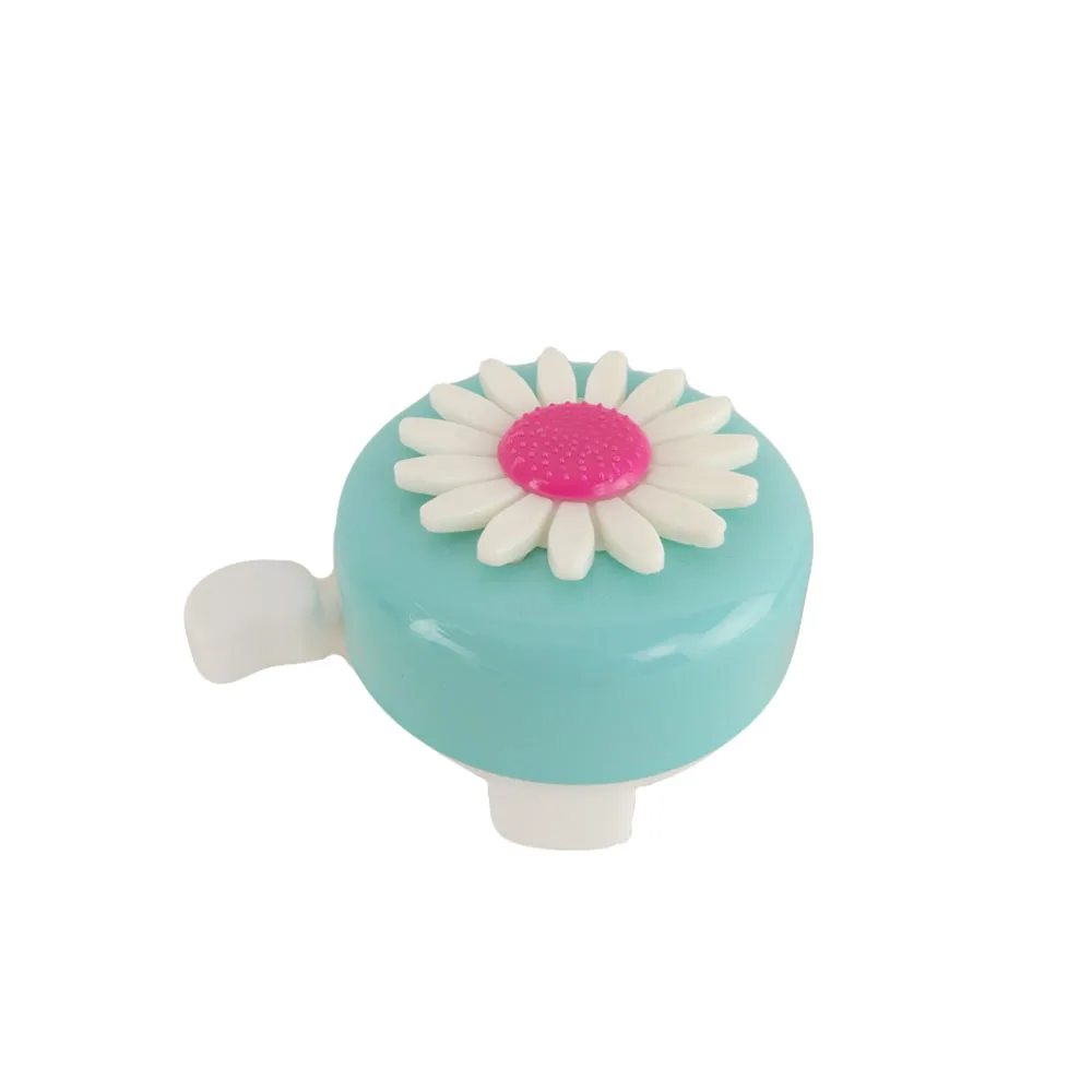 Лидер продаж разноцветный детский велосипед велосипедное кольцо колокольчик велосипед цветочный Тип Милая наклейка в виде колокольчика на заказ велосипедный колокольчик