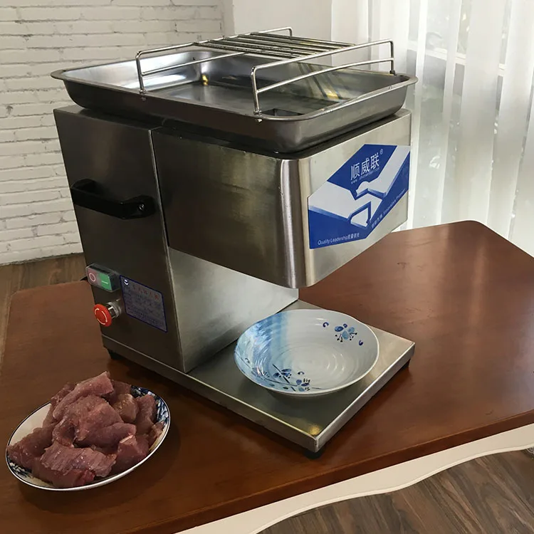 High Efficiency Steak Cutting Machine Meat Slicer Commercial