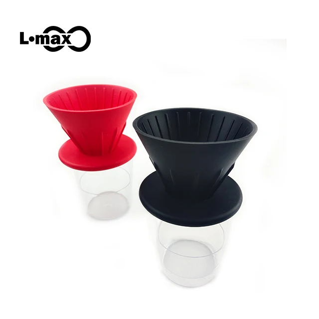 Wholesale Customized Silicone Coffee Filter V60 Coffee Dripper Stand