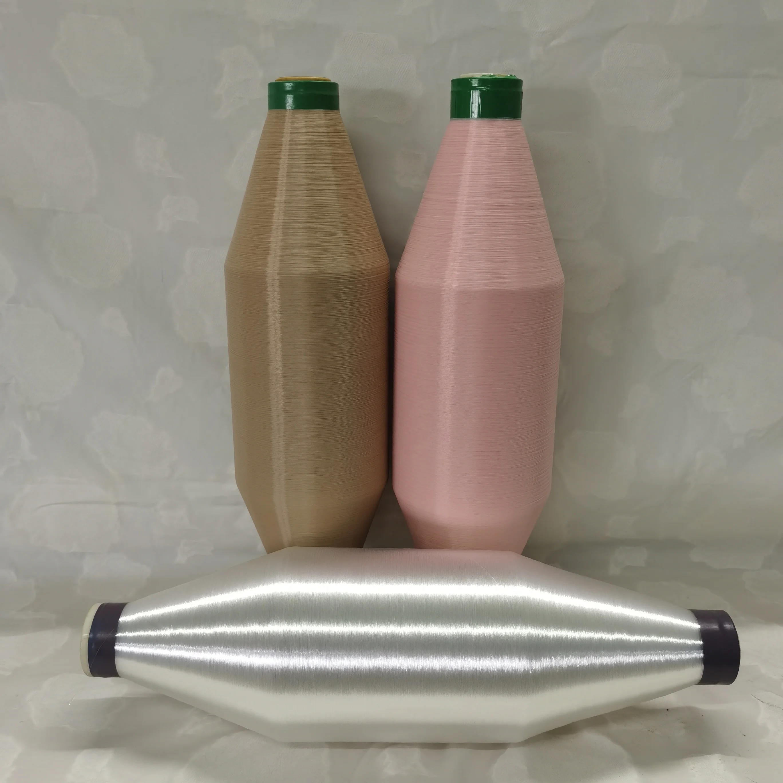 Горячая Распродажа от производителя 20D/1F 20/1 нейлон полиамид 6 цветов цветная пряжа Круглая Яркая черная тонкая окрашенная черная пряжа DDB для вязания