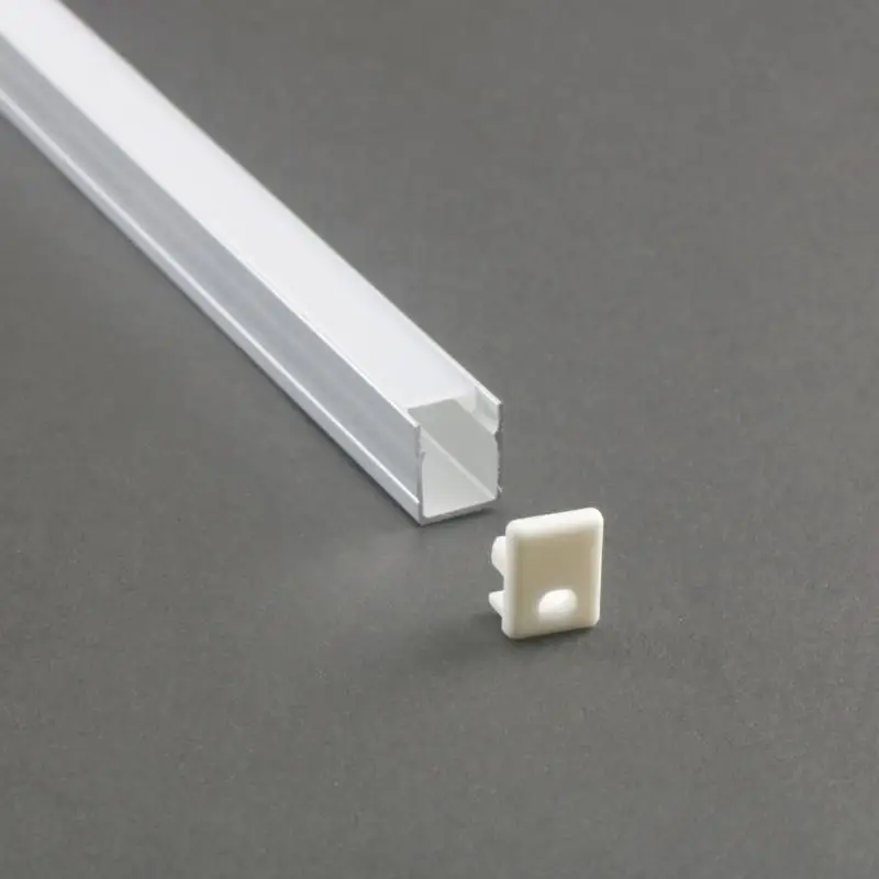 Factory Price Tiny LED Aluminium Extrusion Mini Size 9.4mm*11.7mm Suspending Black Aluminum Profile For Slim LED Strip