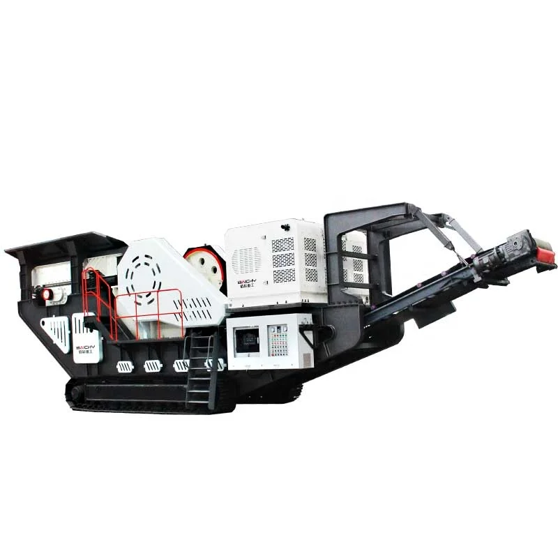 Crawler Crusher Crawler Crushing Plant, Portable Granite Limestone Quartz Rock Stone Jaw Crusher Mobile Crusher For Sale