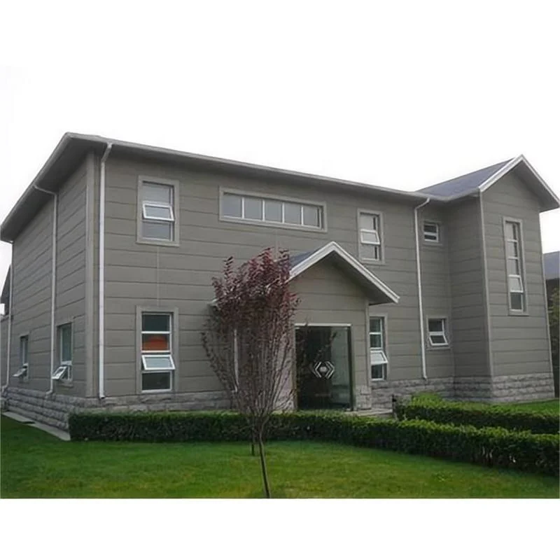 Prefabricated multipurpose metal building service life up to 70 years luxury modular homes mobile detachable light steel villa h